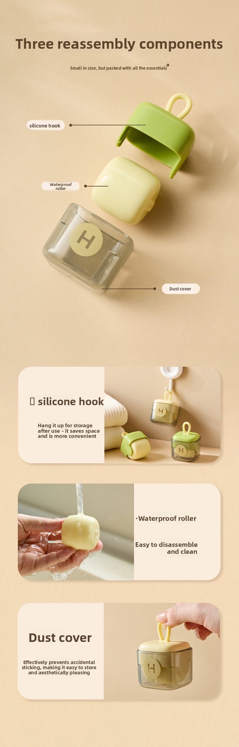 Washable Sticker Mini Multi-function