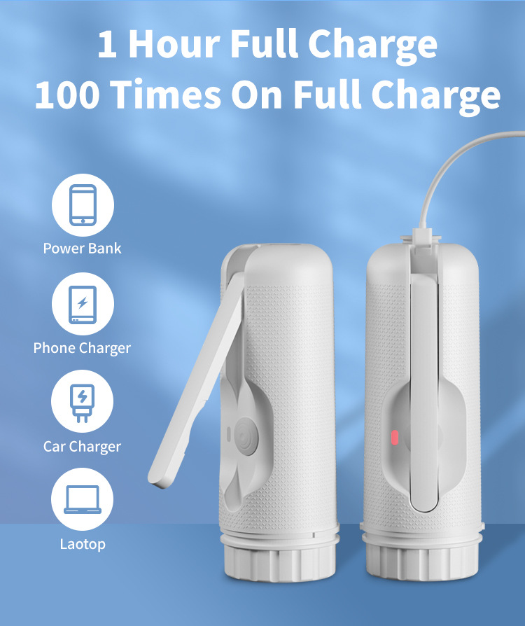 Portable Electric Body Washer with Multiple Cleaning Modes