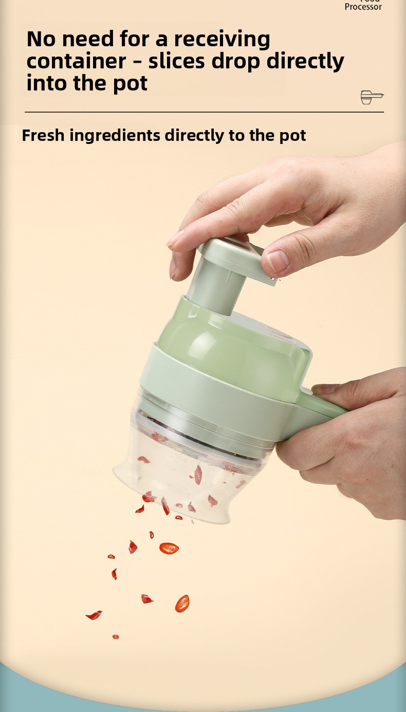 Multifunctional Wireless Electric Food Processor