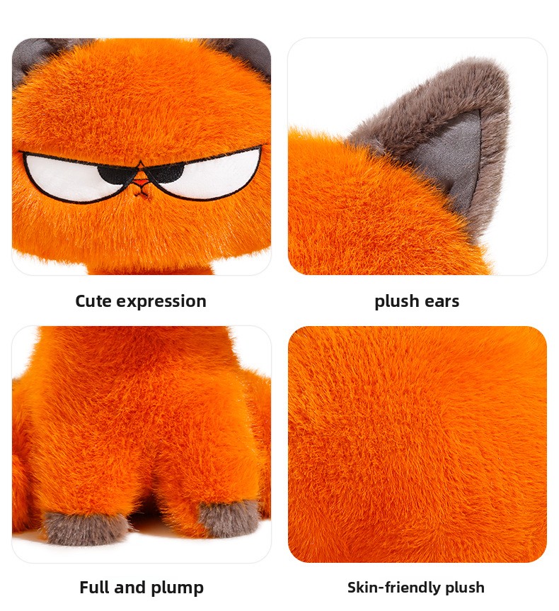 Cool Cat Plush Doll – 30 or 40 cm with Gift Options — QIUOLA | qiuola.com
