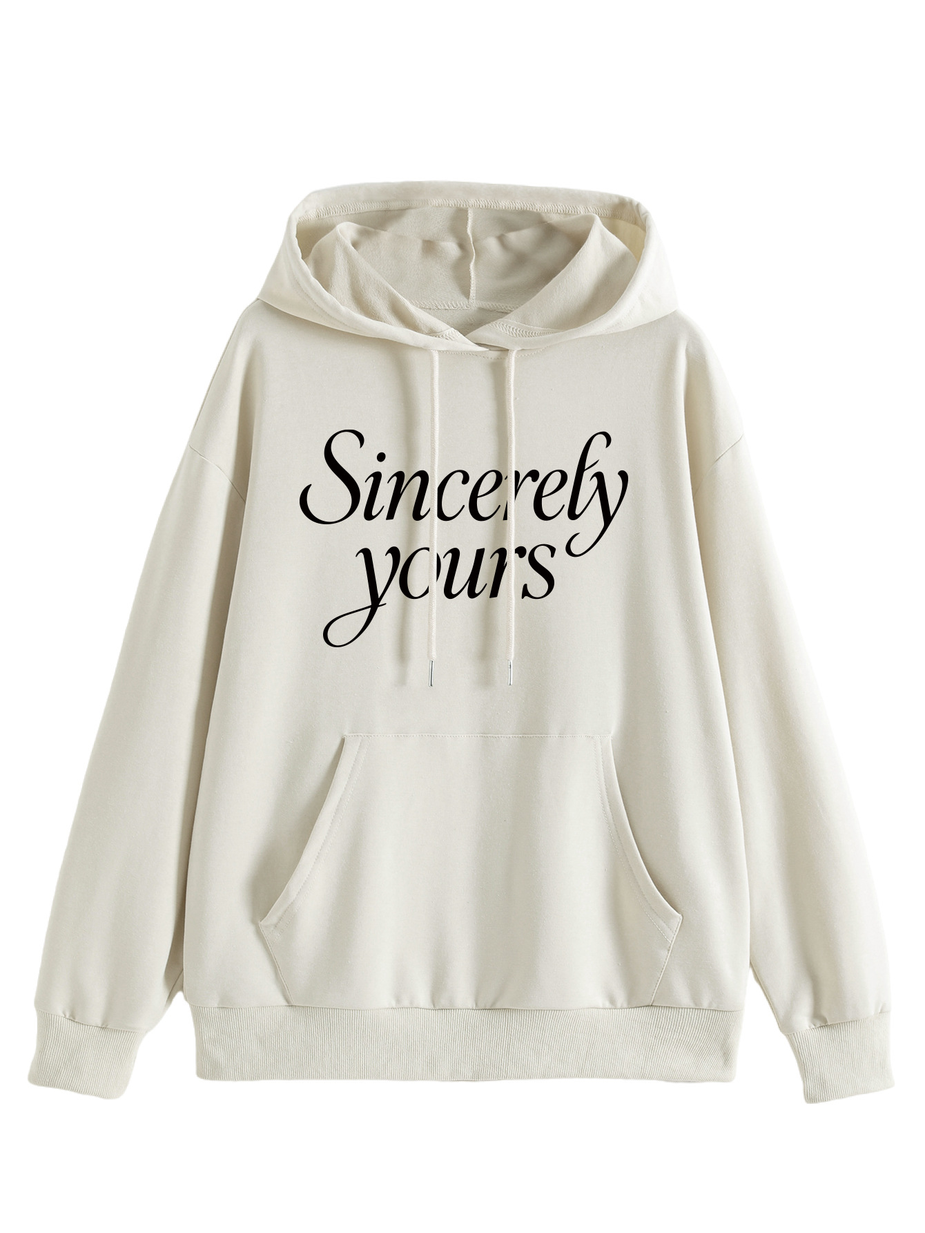 Women Casual Loose Pullover Hoodie Printed Sweatshirt
