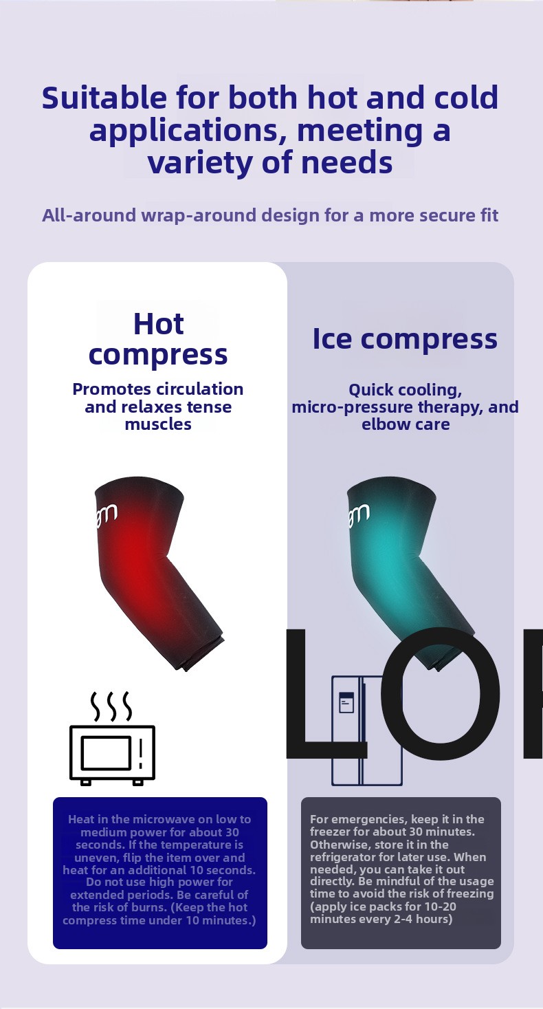 Gel Elbow Protector Hot Cold Therapy Support