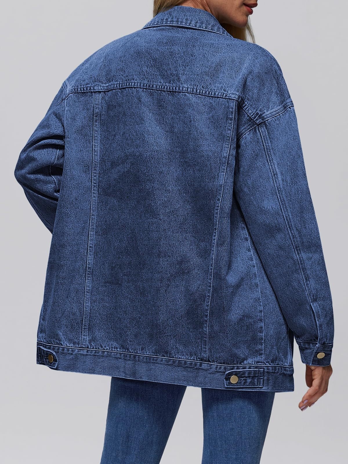 Women's Denim Button Front Jacket