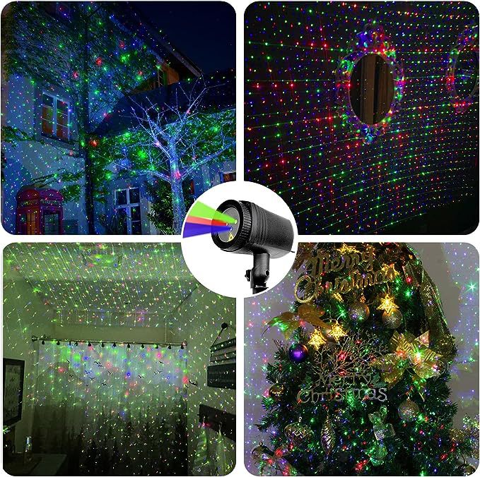 Outdoor Waterproof Laser Projection Light with Starry Effect