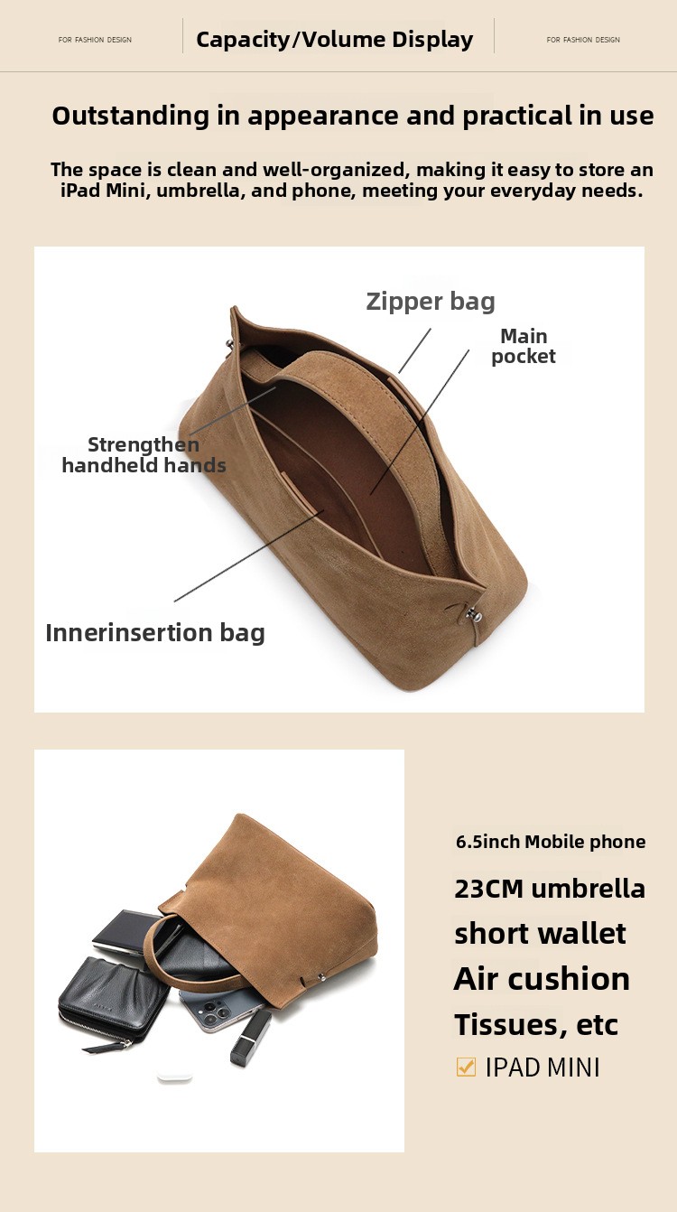 Women's Suede Crossbody Bag