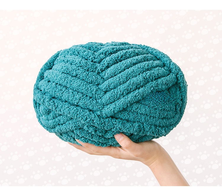 Thick Woolen Ribbon Yarn for Hand Knitting
