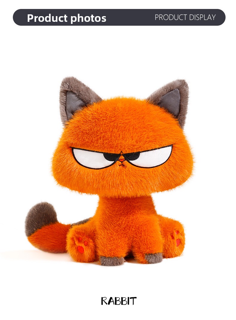 Cool Cat Plush Doll – 30 or 40 cm with Gift Options — QIUOLA | qiuola.com