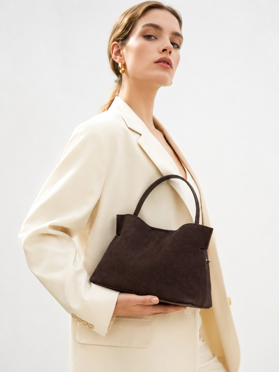 Women's Suede Crossbody Bag