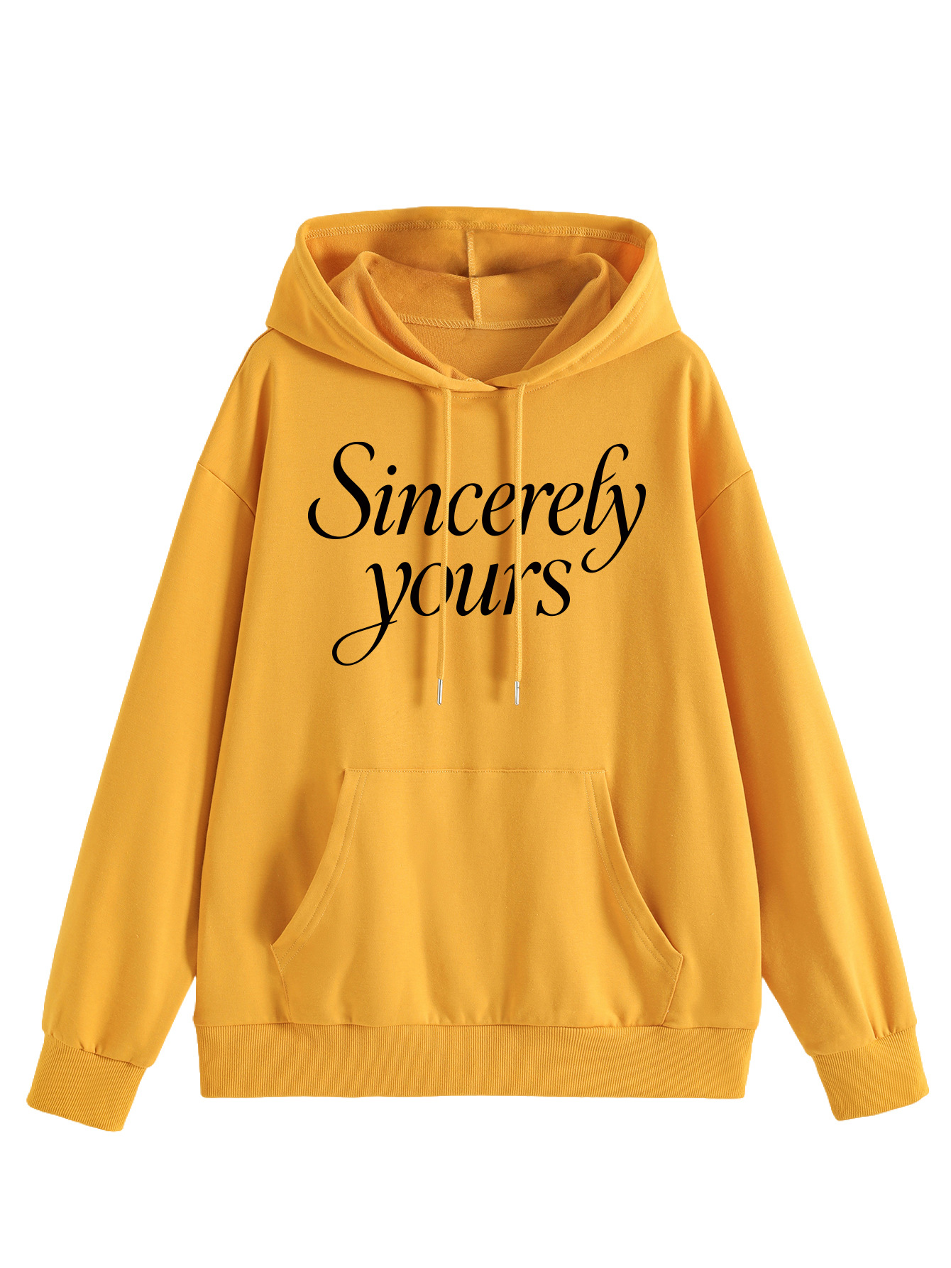 Women Casual Loose Pullover Hoodie Printed Sweatshirt