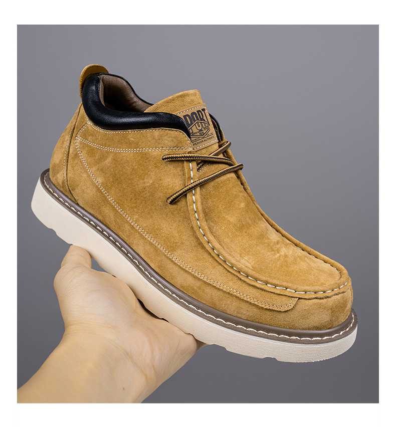 Mens Pigskin Casual Boots