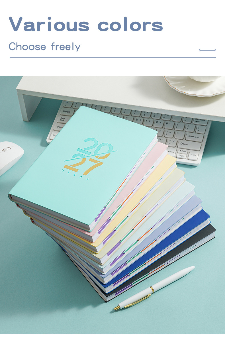 2027 Multilingual Planner Notebook
