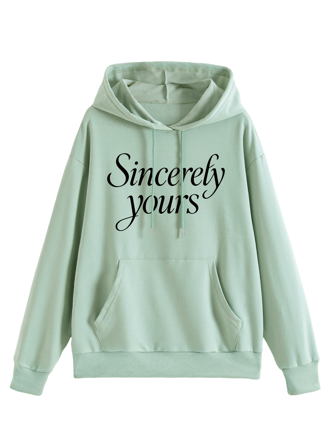 Women Casual Loose Pullover Hoodie Printed Sweatshirt