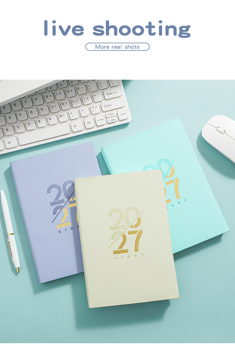 2027 Multilingual Planner Notebook