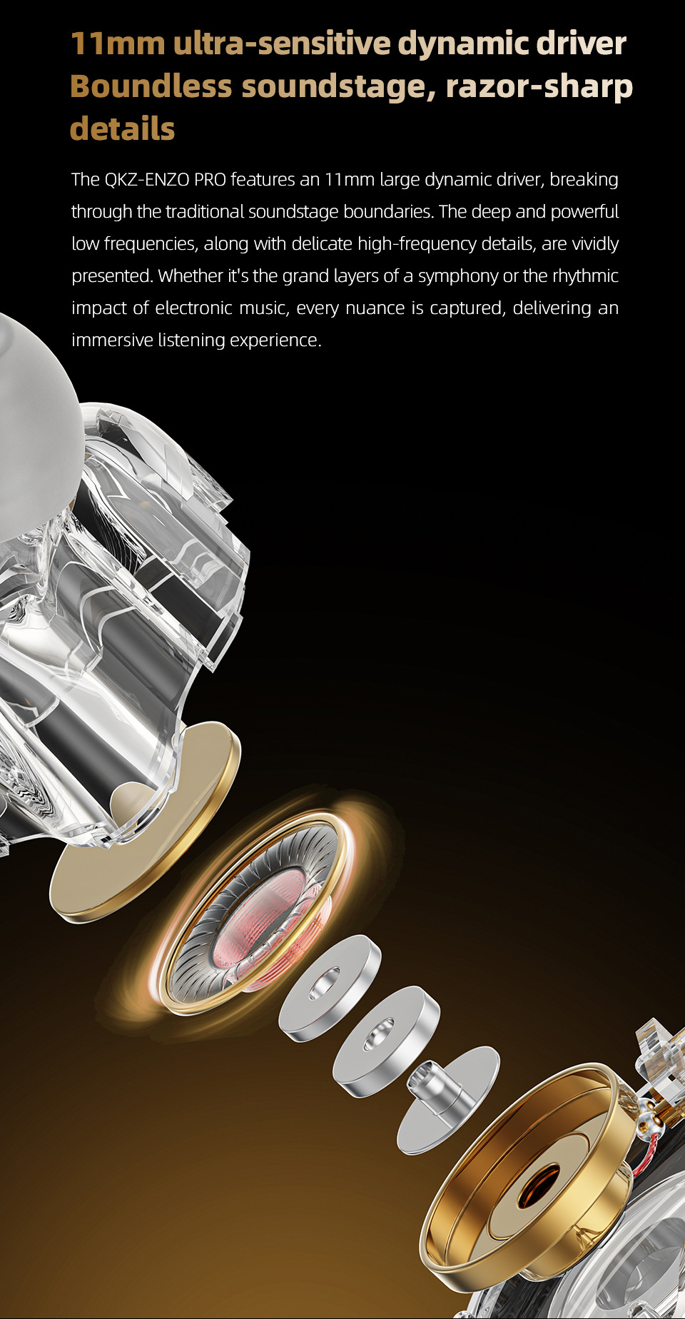 In-Ear Headphones with Detachable Cable