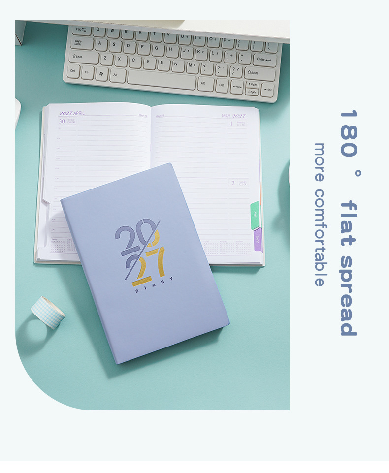 2027 Multilingual Planner Notebook