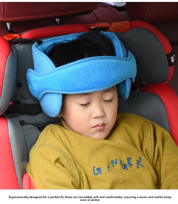 Car Seat Head Support Strap for Child Infant Sleeping Safety Headrest Pillow