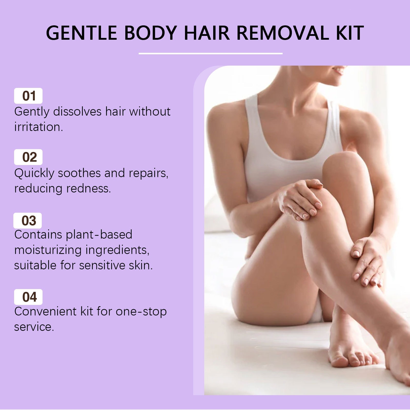 Gentle Hair Removal Kit