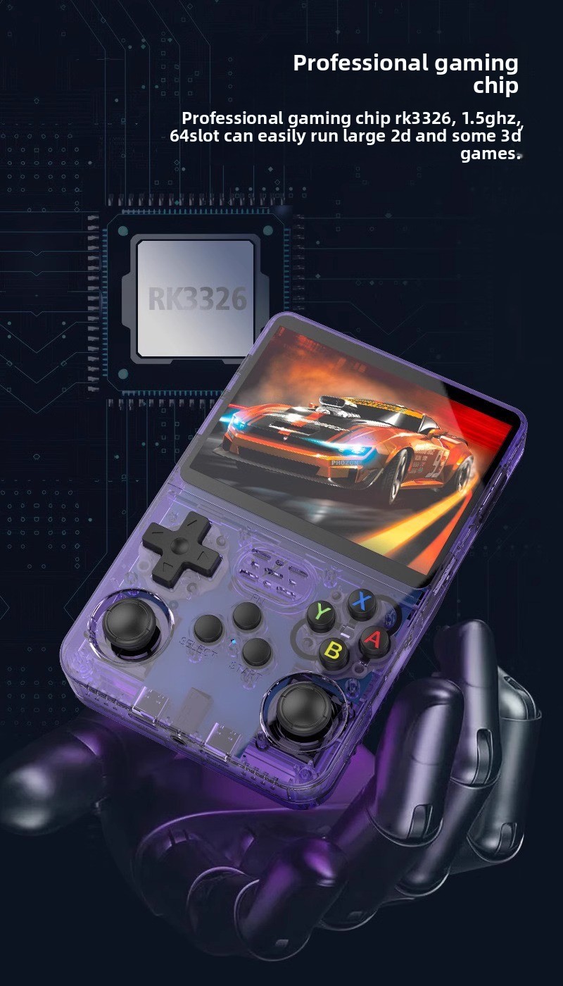 R36S Retro Handheld Game Console with Dual Joysticks — QIUOLA | qiuola.com
