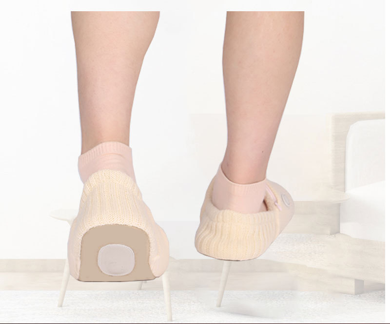 Knitted Electric Heating Slippers