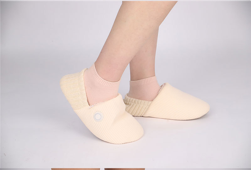 Knitted Electric Heating Slippers