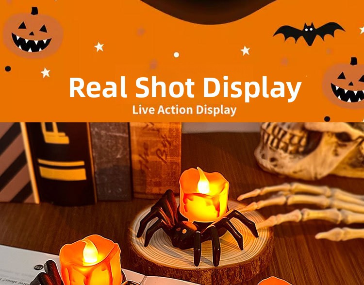 Halloween Spider LED Decorative Light – Warm Glow — QIUOLA | qiuola.com