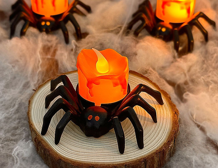 Halloween Spider LED Decorative Light – Warm Glow — QIUOLA | qiuola.com