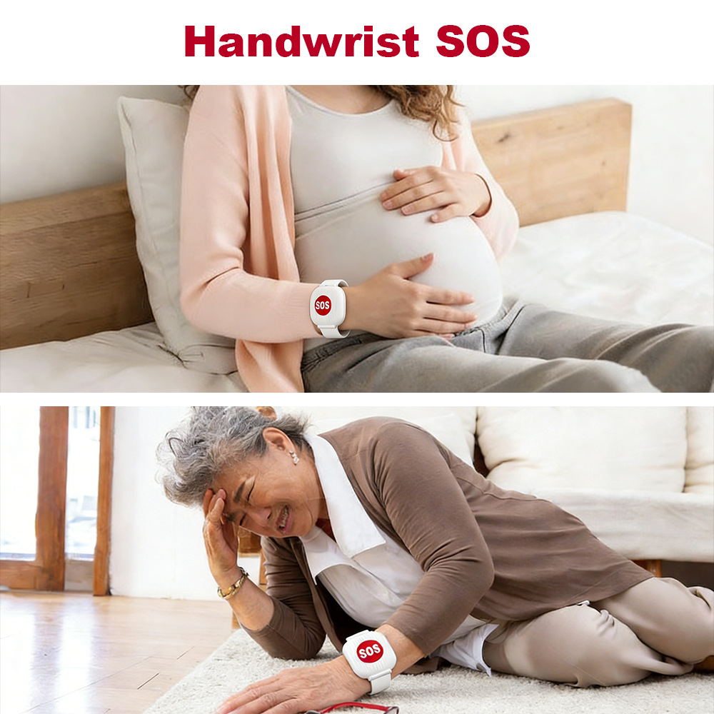 96WT WiFi SOS Alert Bracelet – Tuya-Compatible — QIUOLA | qiuola.com