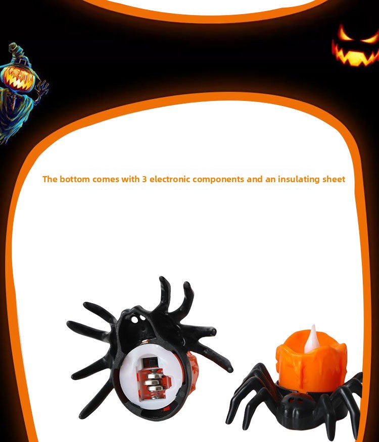 Halloween Spider LED Decorative Light – Warm Glow — QIUOLA | qiuola.com