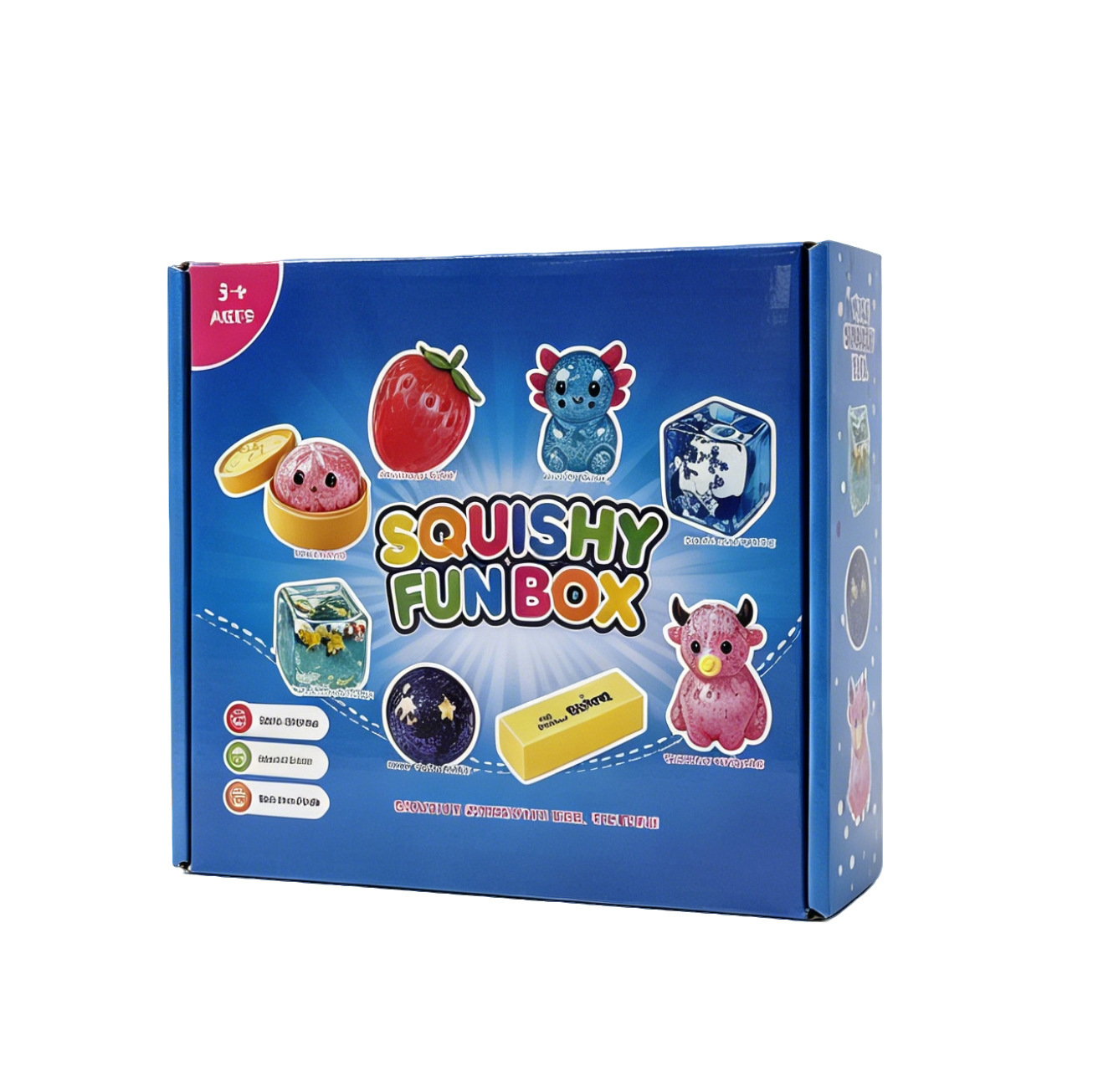 Mystery soft box series pinch music decompression toy blind box