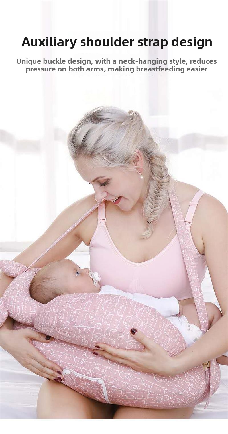 U-Shaped Nursing Pillow with Soft Fibre Filling — QIUOLA | qiuola.com
