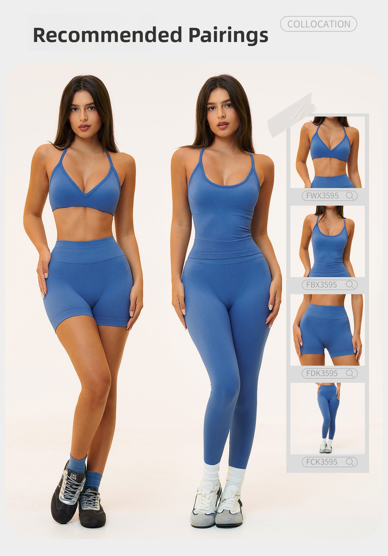 Women's Seamless Two-Piece Yoga & Workout Set — QIUOLA | qiuola.com