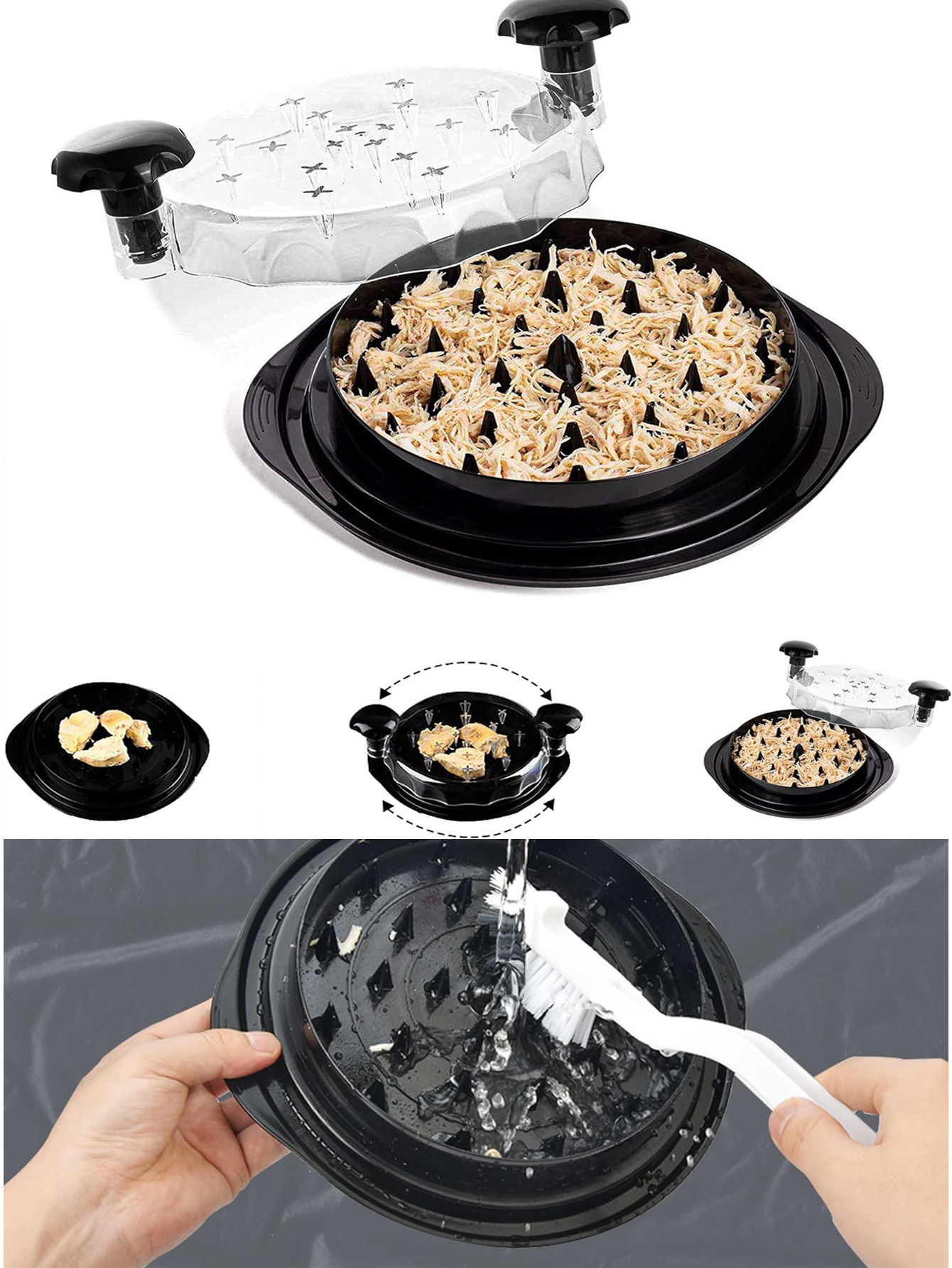 Chicken breast meat shredder shredder meat separator