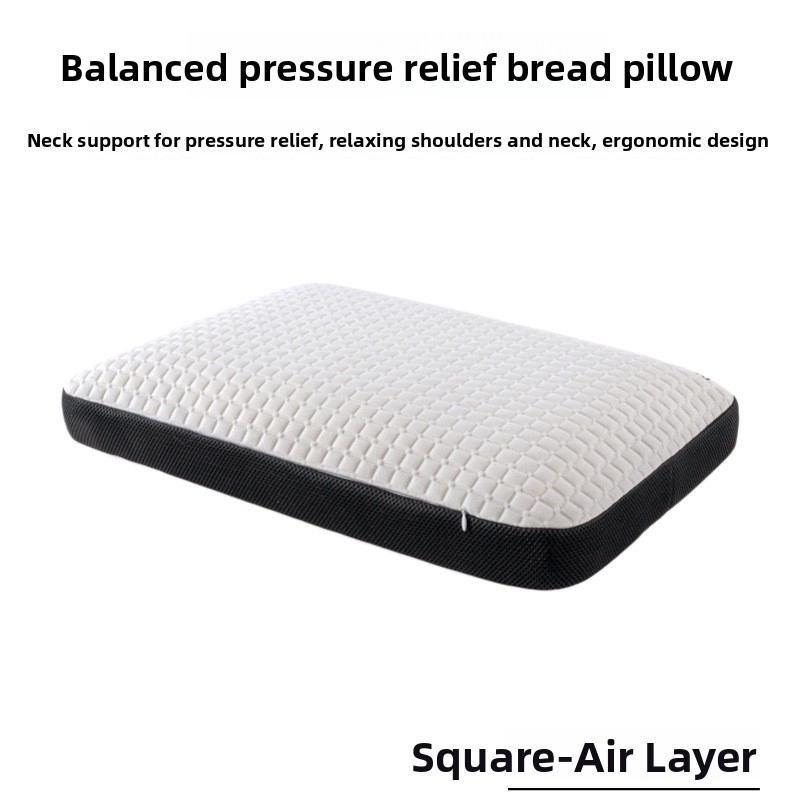 Cooling Gel Memory Foam Pillow Slow Rebound Ergonomic Rectangular Sleeping Pillow with Breathable Cover
