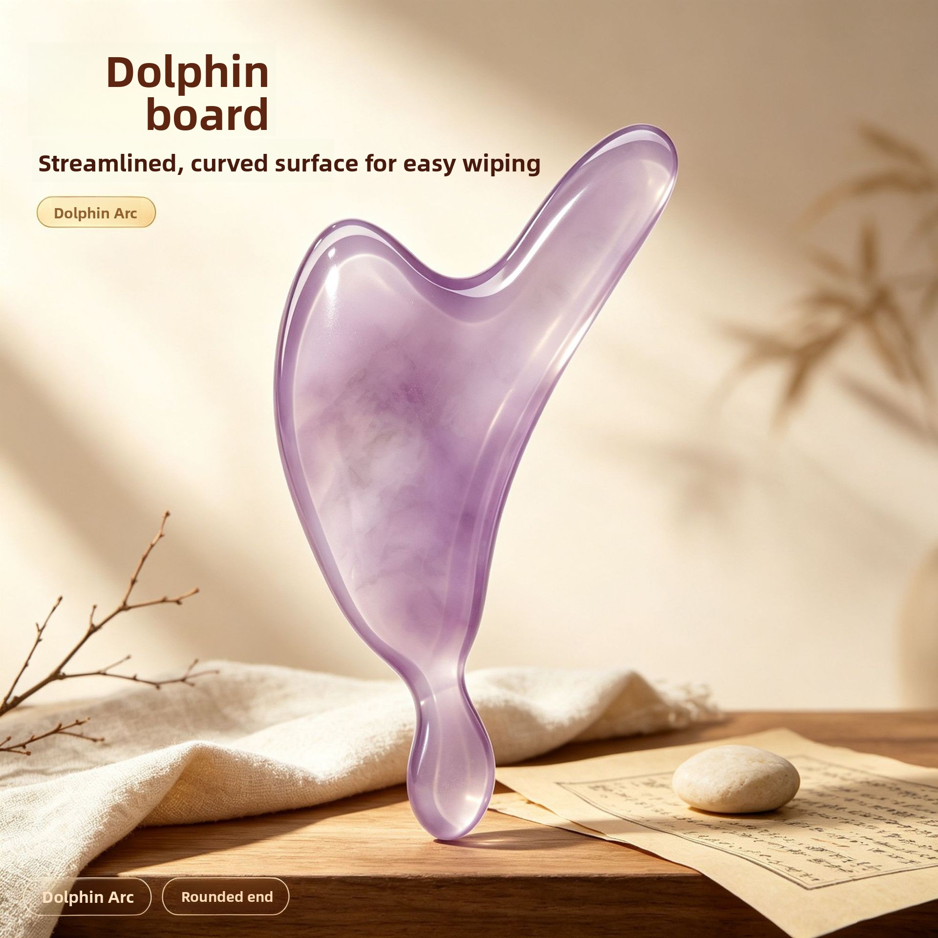 Resin Gua Sha Beauty Tool – Boards, Combs & Massage Shapes — QIUOLA | qiuola.com