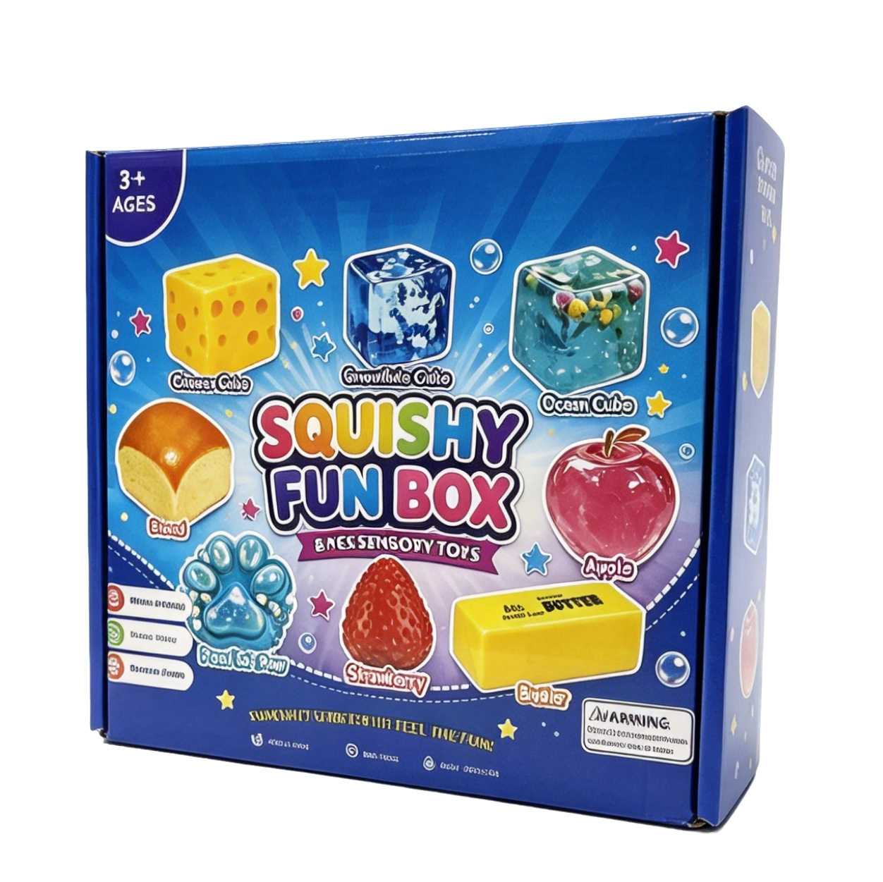 Mystery soft box series pinch music decompression toy blind box