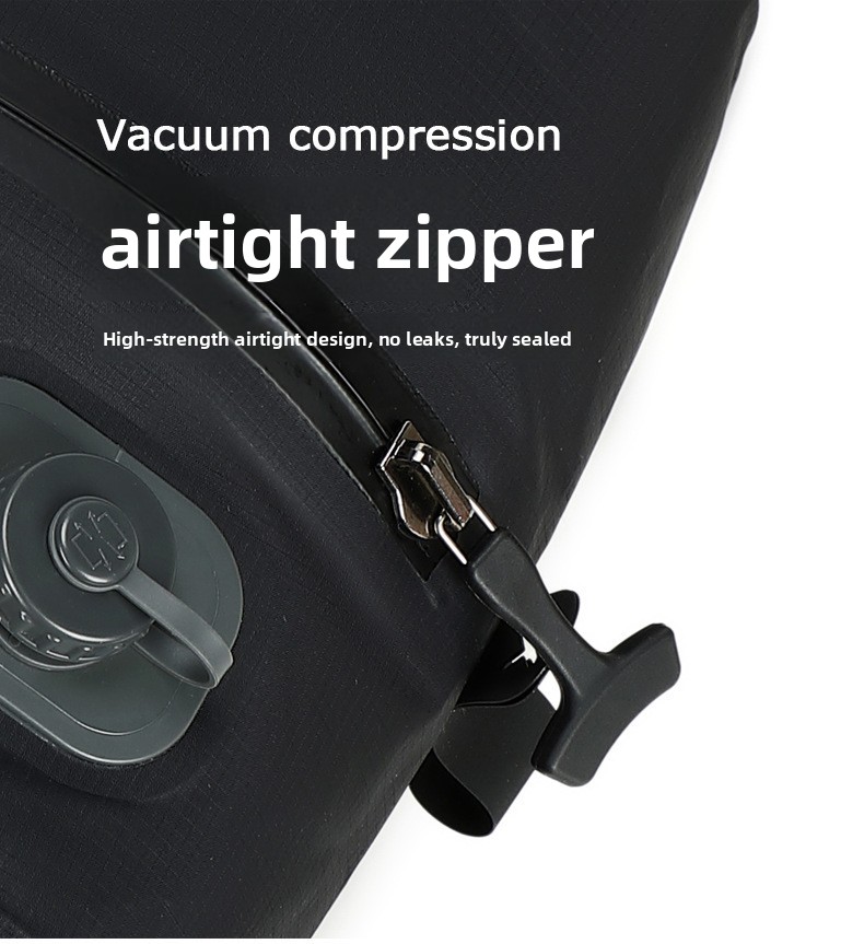 Automatic suction vacuum compression bag travel storage backpack waterproof
