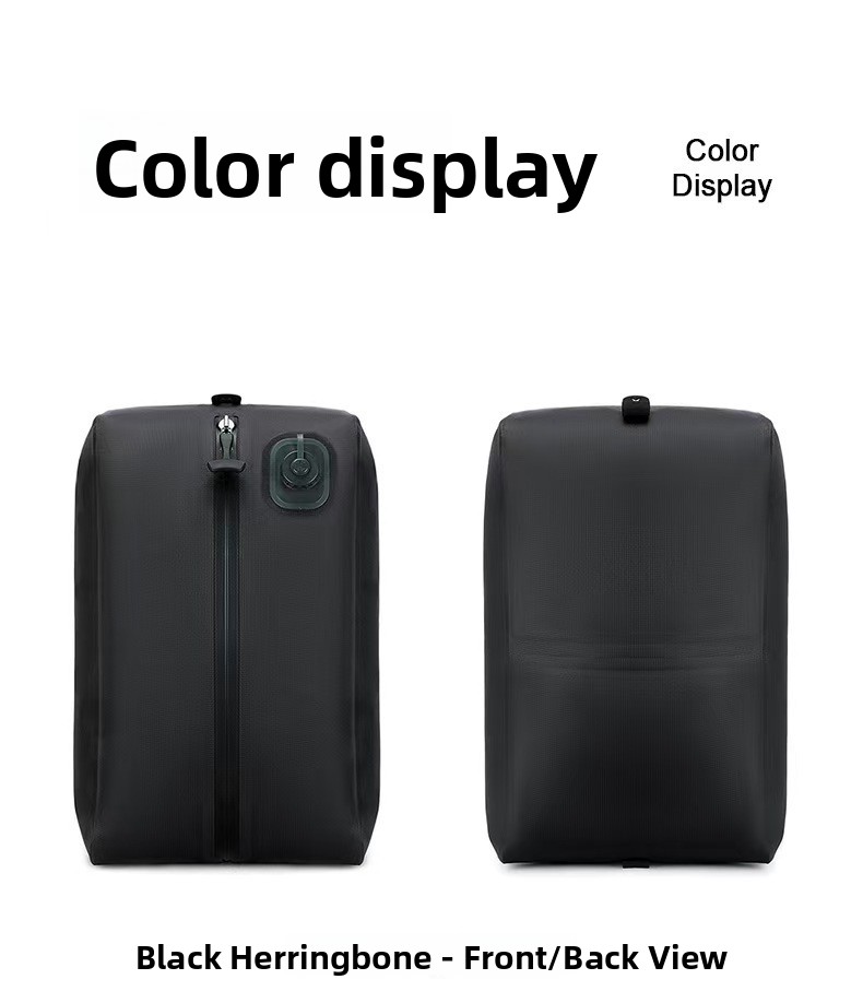 Automatic suction vacuum compression bag travel storage backpack waterproof