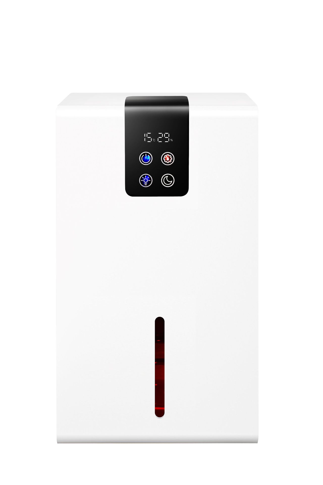 Compact Semiconductor Dehumidifier with Remote Control and Large Tank