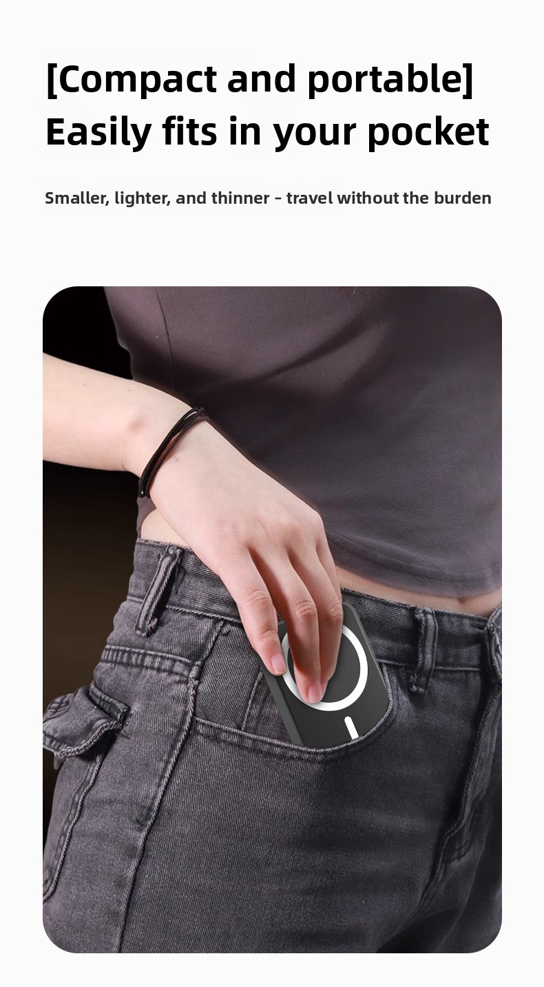 Slim Magnetic Wireless Power Bank