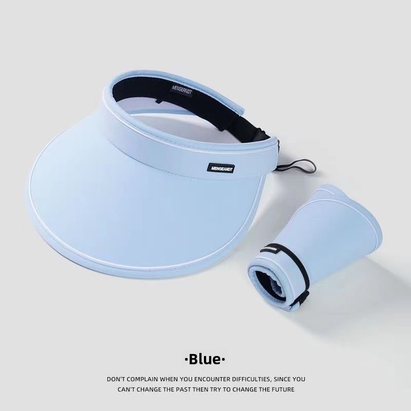 Sun Hat Sun Hat Sun Protection Band Fan Empty Top Big Brim