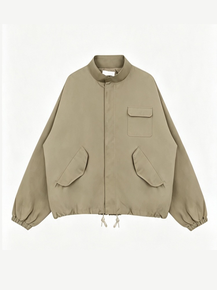 Women's Wasteland Style Drawstring Waist Cargo Jacket