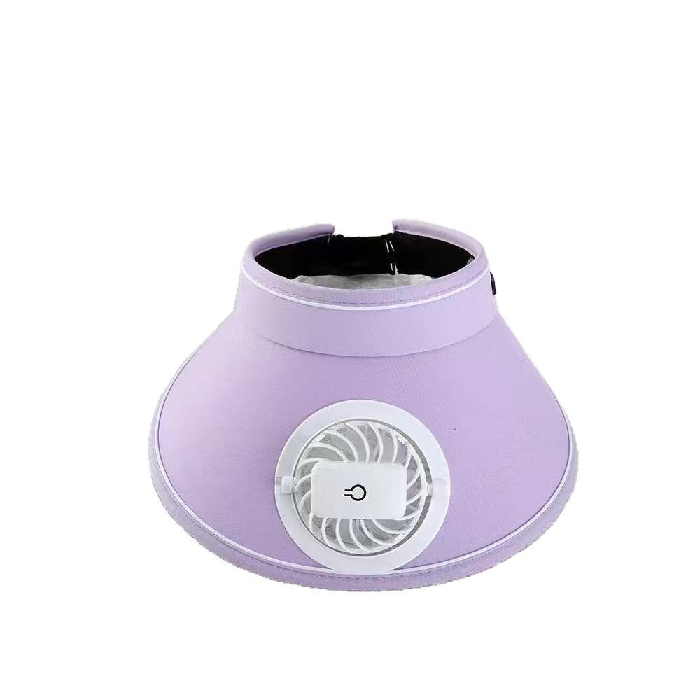 Sun Hat Sun Hat Sun Protection Band Fan Empty Top Big Brim