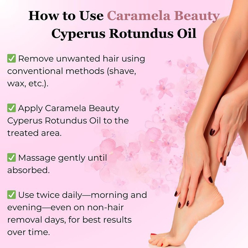 Cyperus Rotundus Hair Removal Care Essential Oil