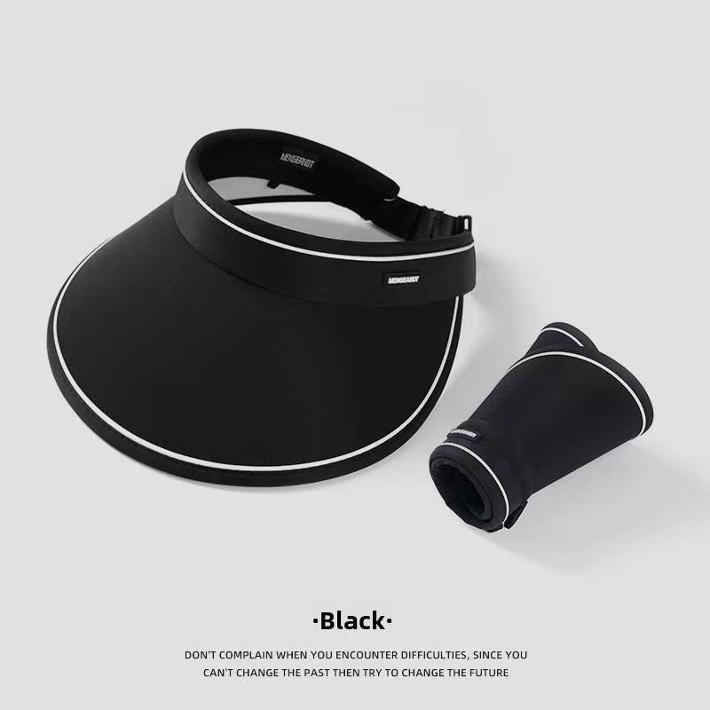 Sun Hat Sun Hat Sun Protection Band Fan Empty Top Big Brim