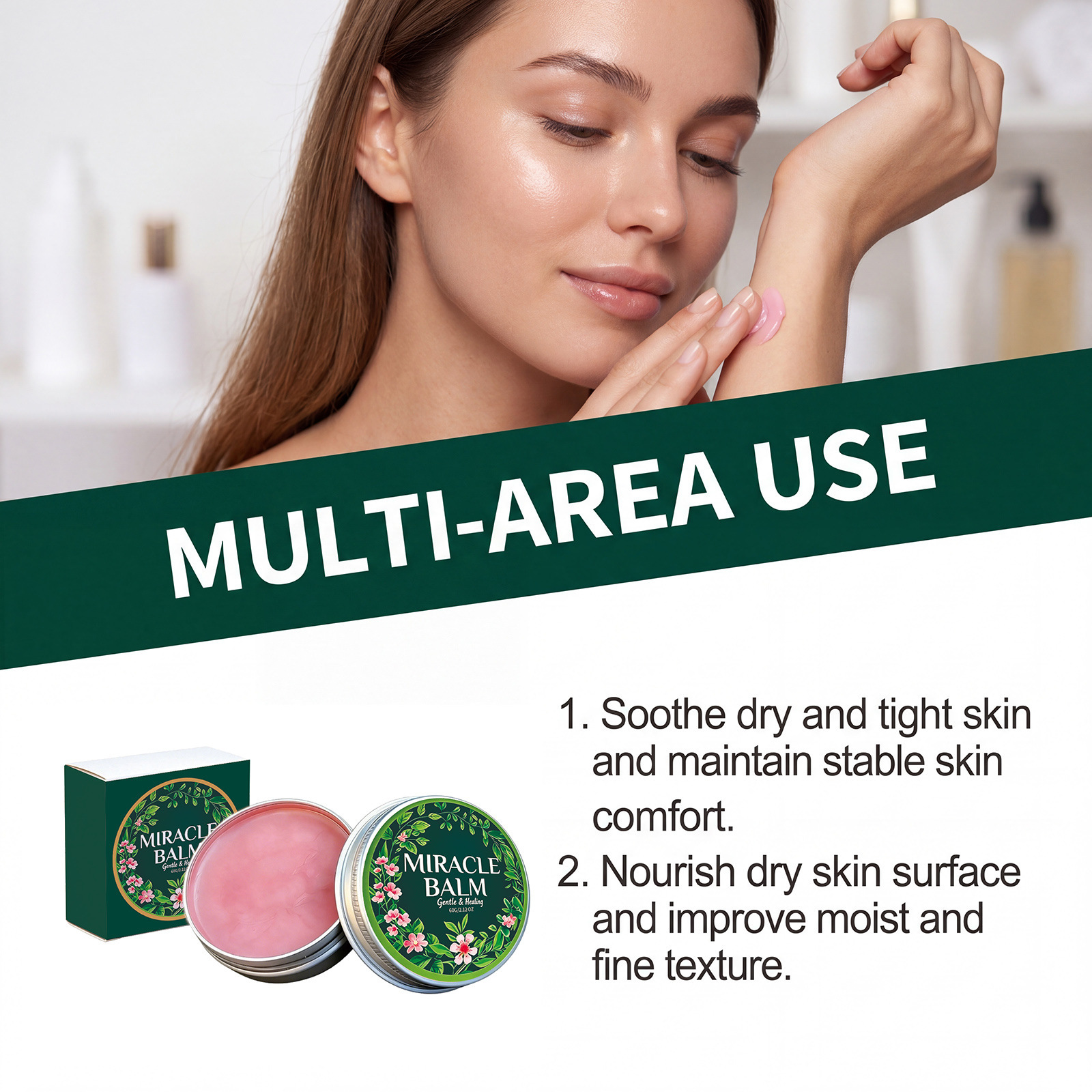 Moisturizing Cream for Hydration and Hygrogenation