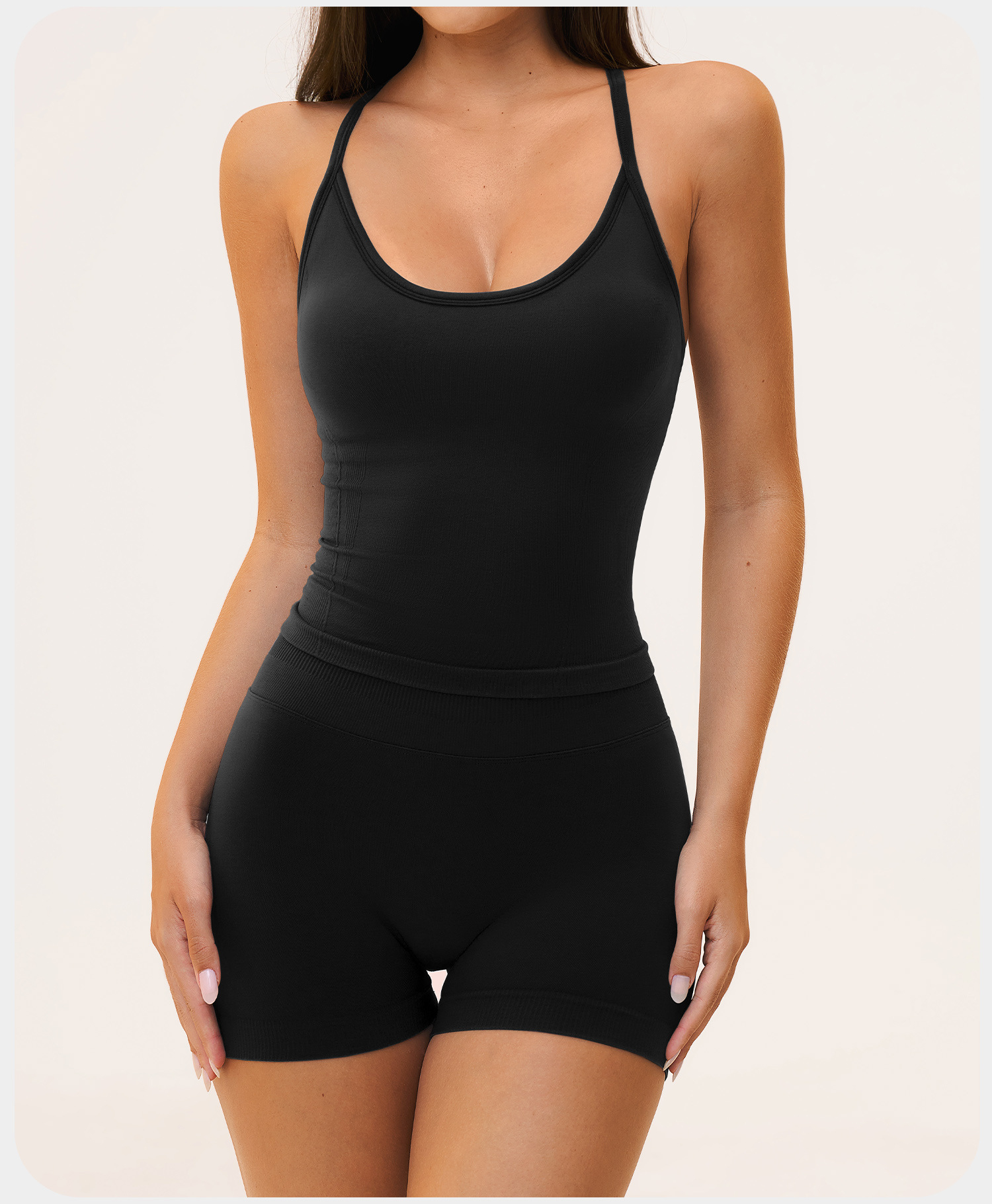 Women's Seamless Two-Piece Yoga & Workout Set — QIUOLA | qiuola.com