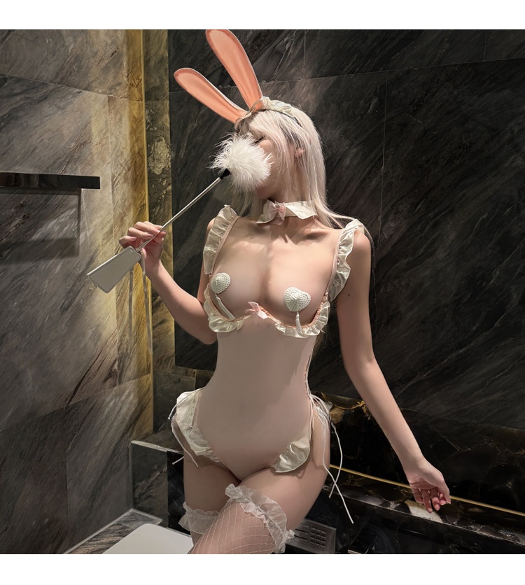 Women's lingerie strap bodysuit