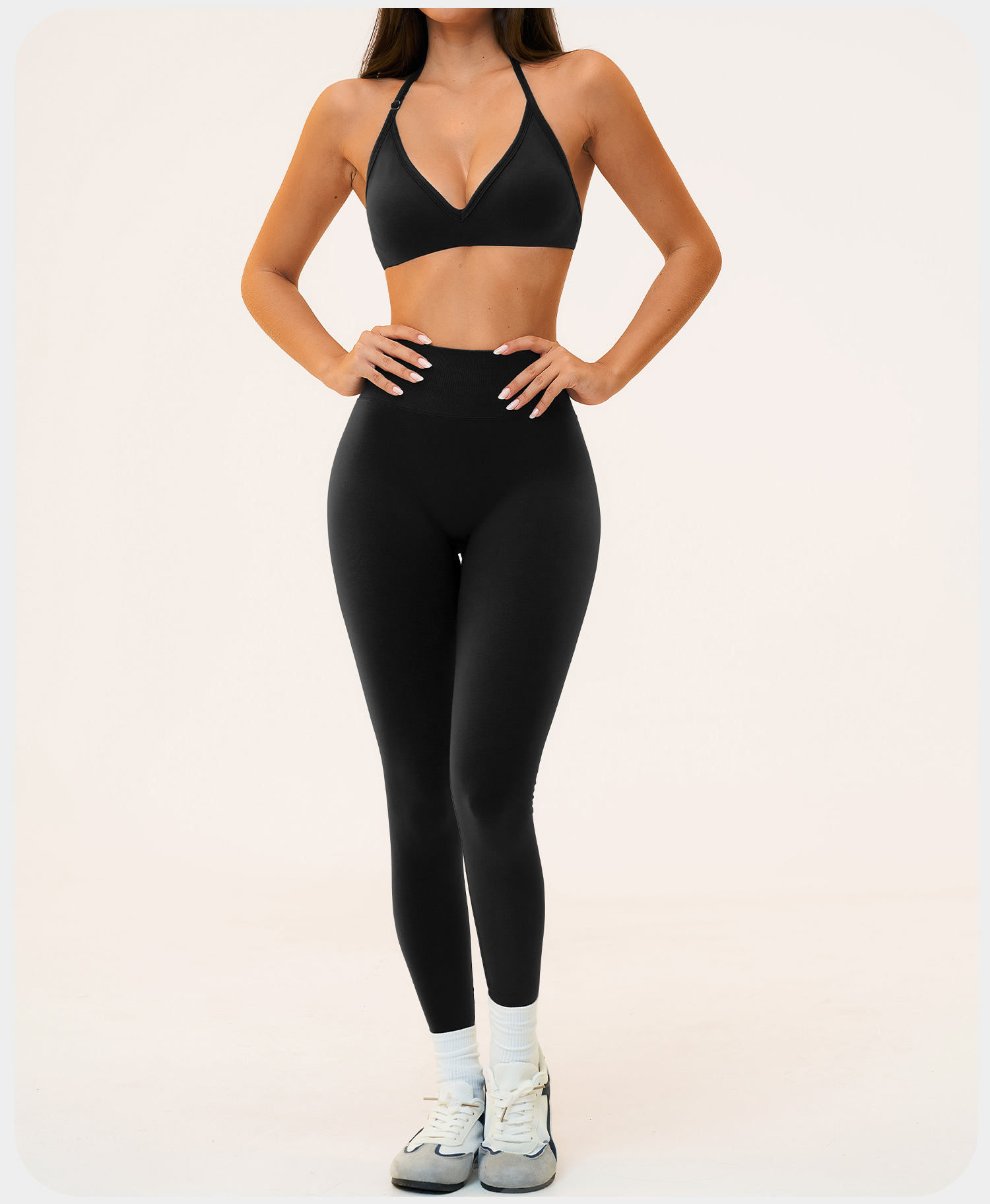 Women's Seamless Two-Piece Yoga & Workout Set — QIUOLA | qiuola.com