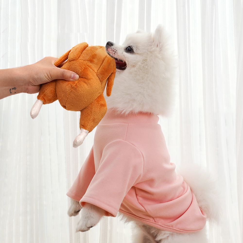 Plush Squeaky Turkey Pet Toy – 14 × 20 cm — QIUOLA | qiuola.com