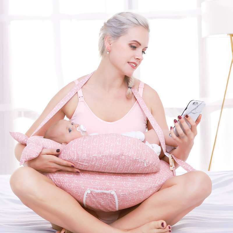 U-Shaped Nursing Pillow with Soft Fibre Filling — QIUOLA | qiuola.com